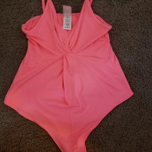 Pink bodysuit